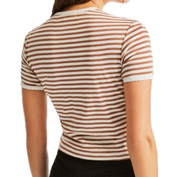 Brixton Raquel Ringer T-Shirt - Women's - Picture 2 of 4